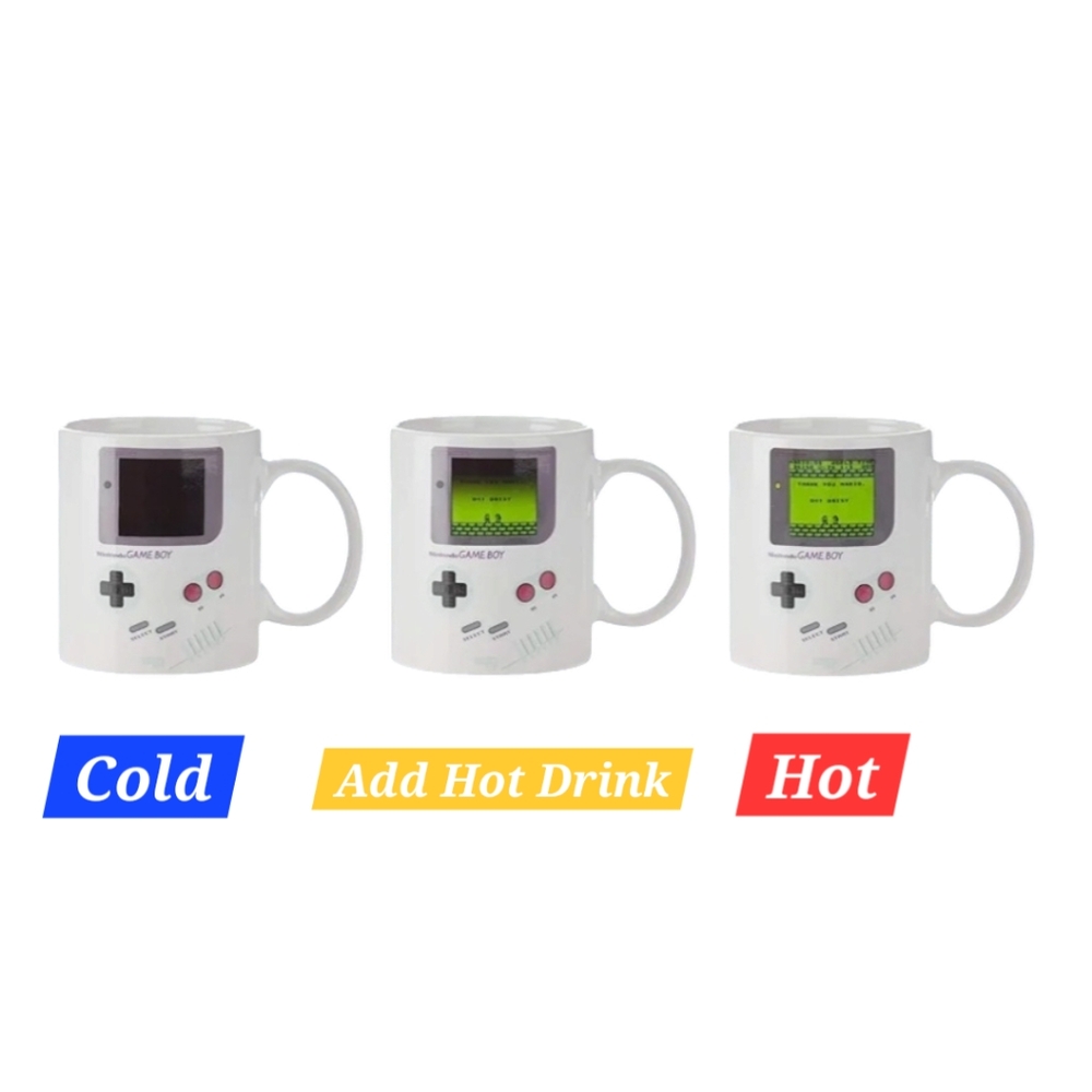 Nintendo Gameboy Mario Bros. Heat Change Mug - Picture 3 of 4